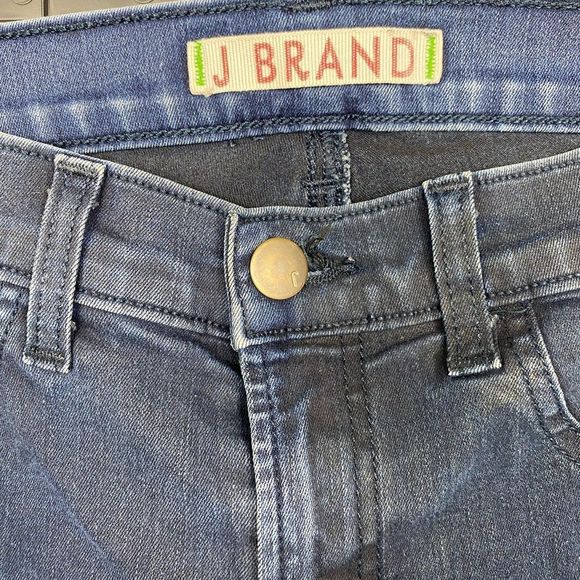 J BRAND Dark Denim Glory Mid-rise Jean Leggings - Picture 5 of 10